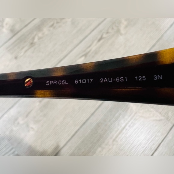 Prada 2009 Sunglasses Brown Tortoiseshell Square Oversized Gradient Lens Vintage - Picture 10 of 11